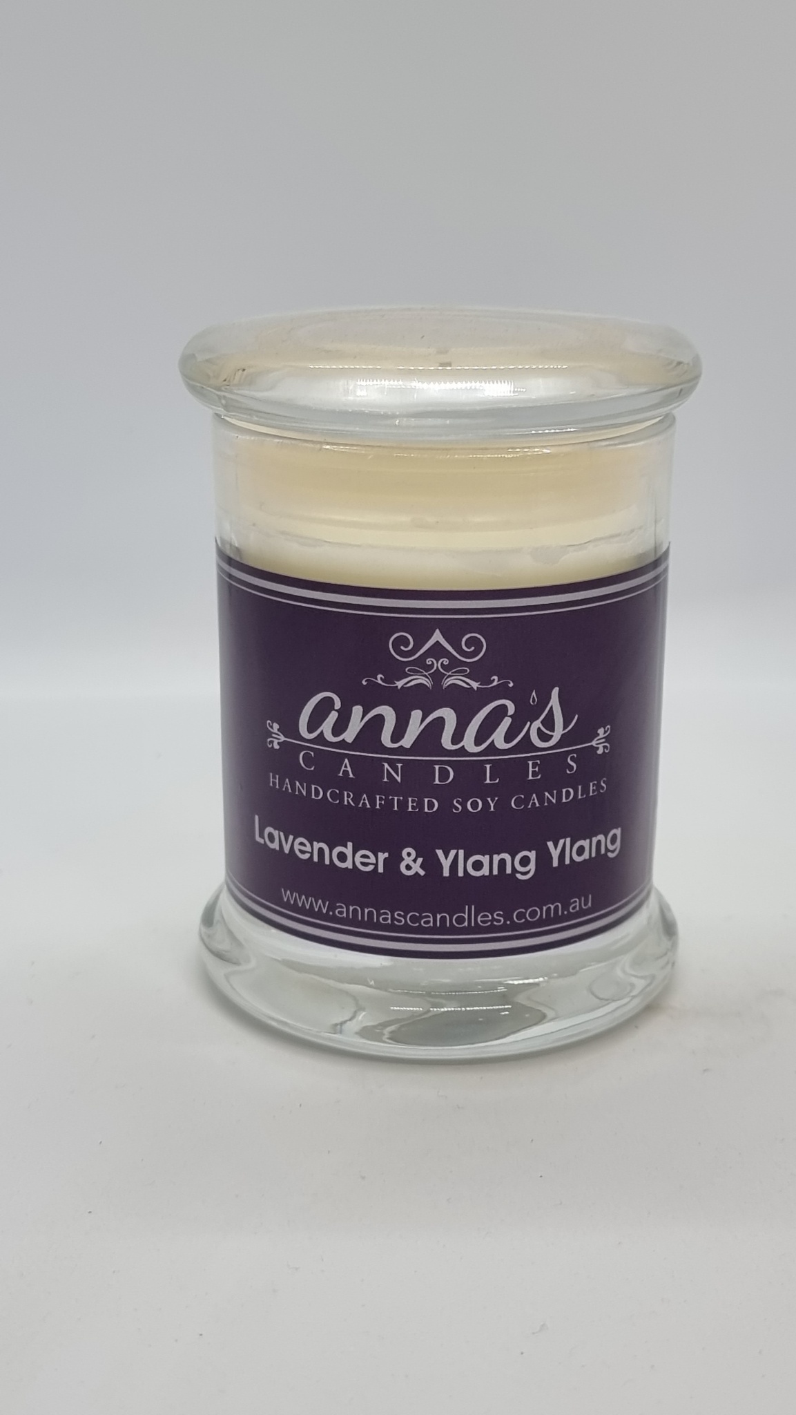 Lavender Ylang Ylang Scented Candle Jar High Quality Hand Crafted