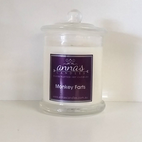 Monkey Farts Scented Candle Jar