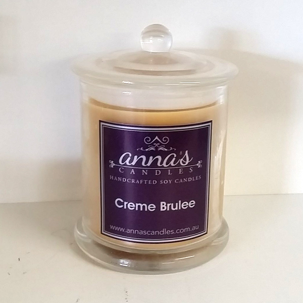 Creme Brulee Candle Jar