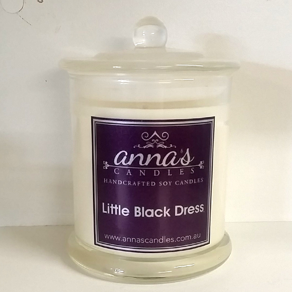 Little Black Dress Candle Jar