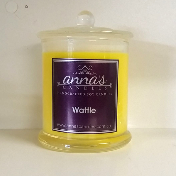 Golden Wattle Candle Jar