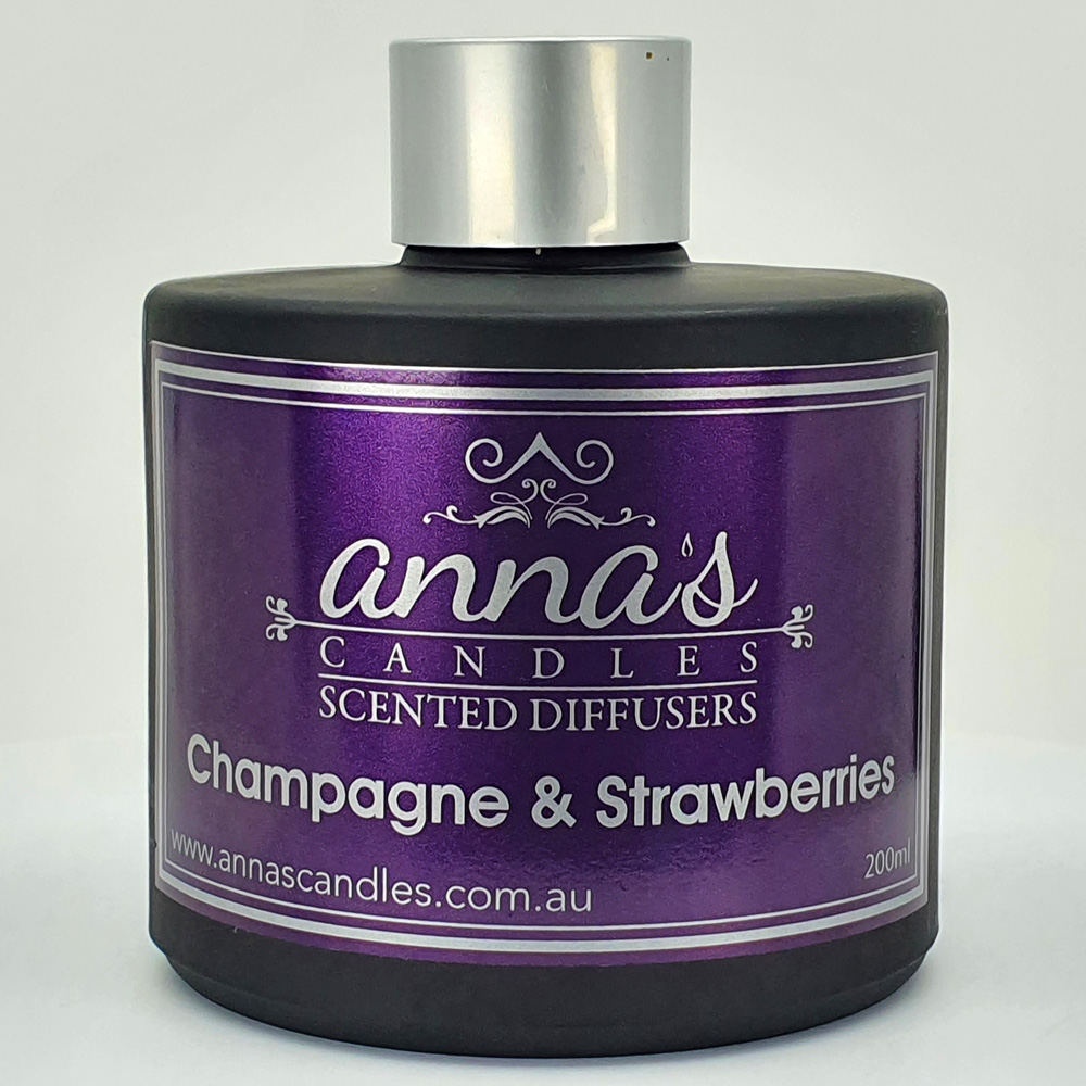 Champagne Strawberries Reed Diffuser