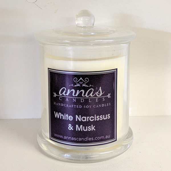 White Narcissus & Musk Candle Jar