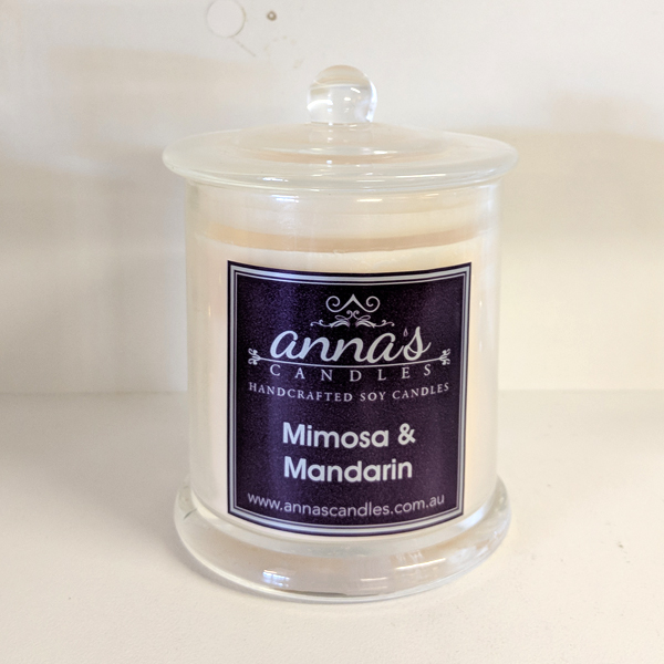 Mimosa & Mandarin Scented Candle Jar