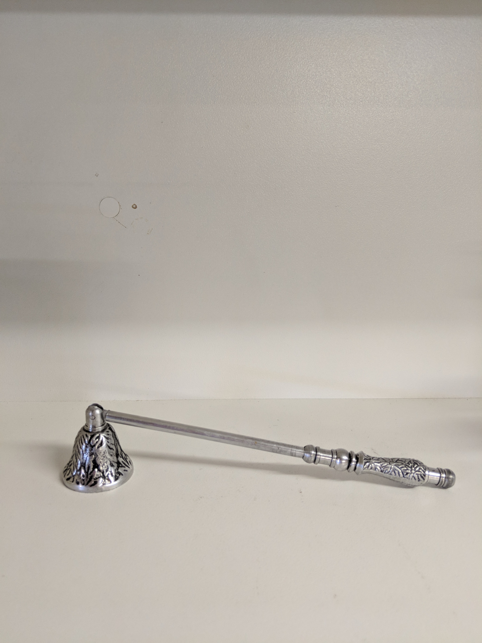 Fancy Designed Silver Candle Snuffer