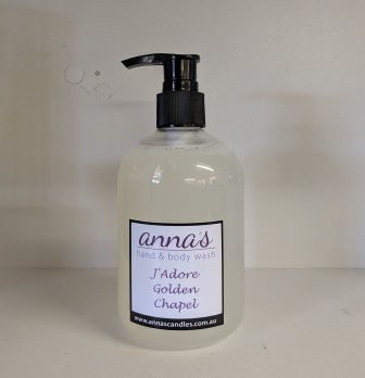 J’Adore Golden Chapel Hand and Body Wash