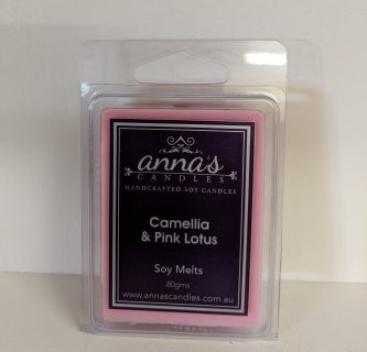 Camellia and Pink Lotus soy wax melt packs