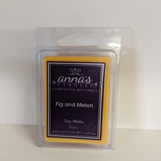 Fig and Melon Soy Wax Melt packs