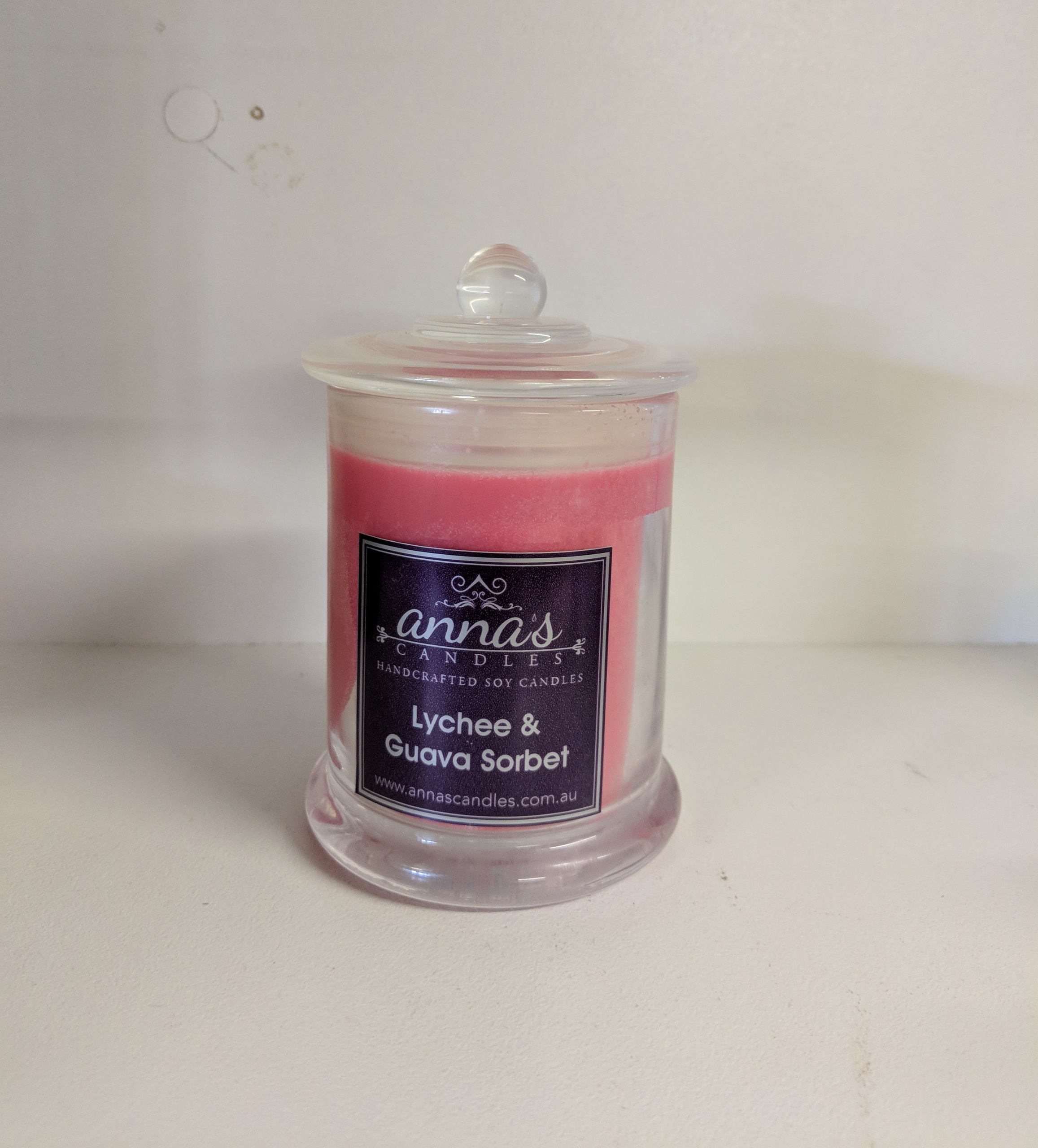 Lychee & Guava Sorbet Scented Candle Jar