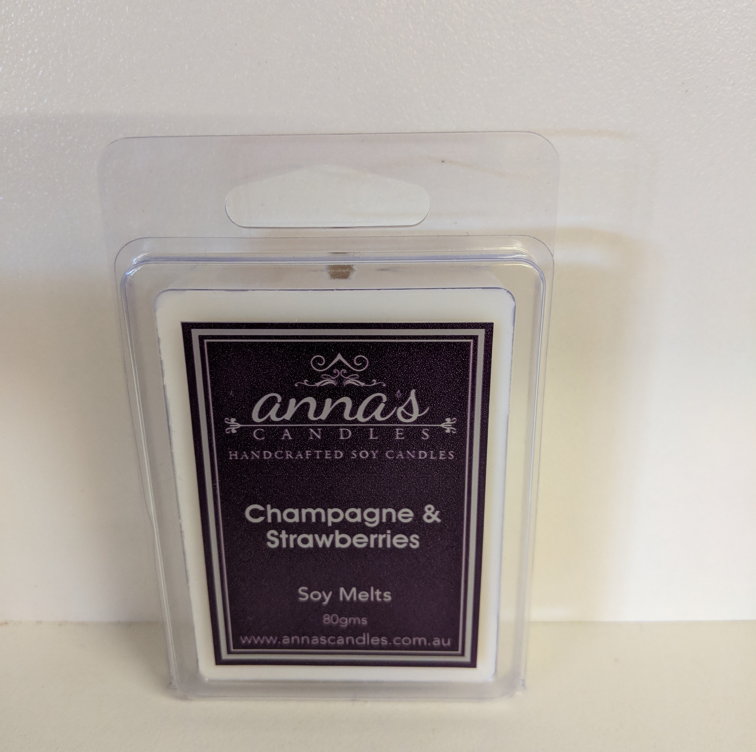 Champagne and Strawberries soy wax melt packs