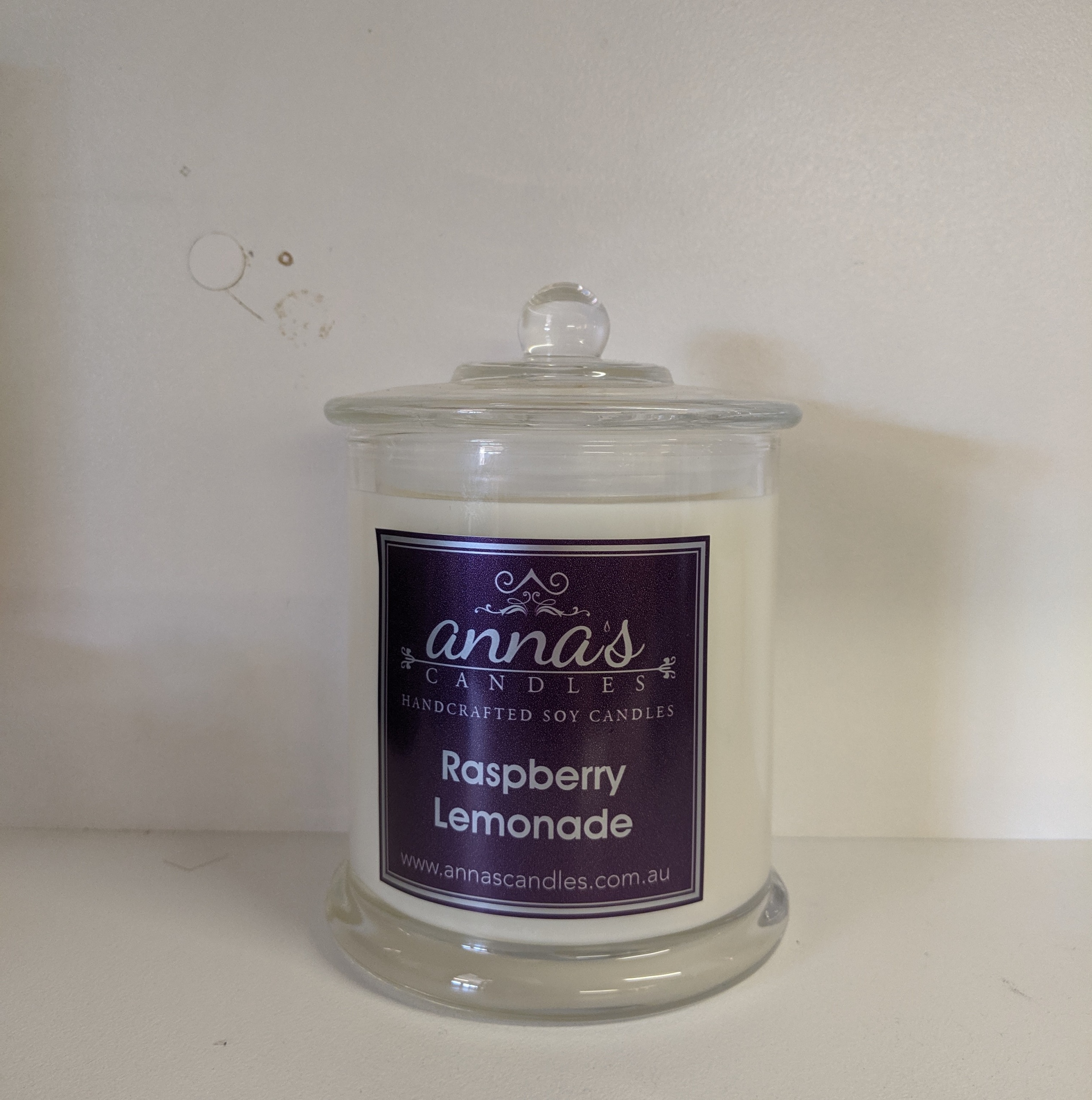 Raspberry Lemonade Candle Jar
