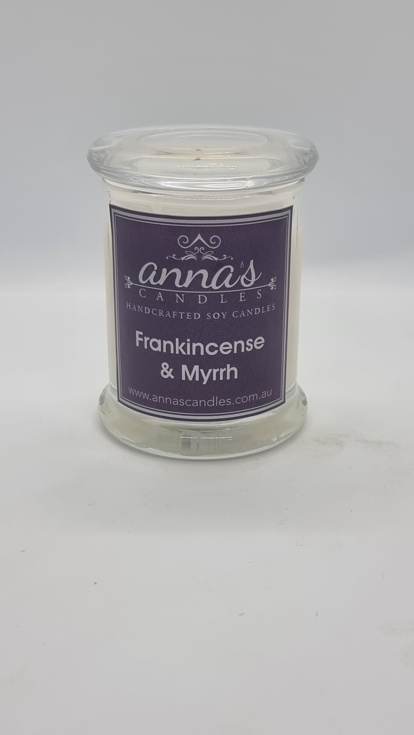 Frankincense and Myrrh Candle Jar High Quality Hand Crafted Soy