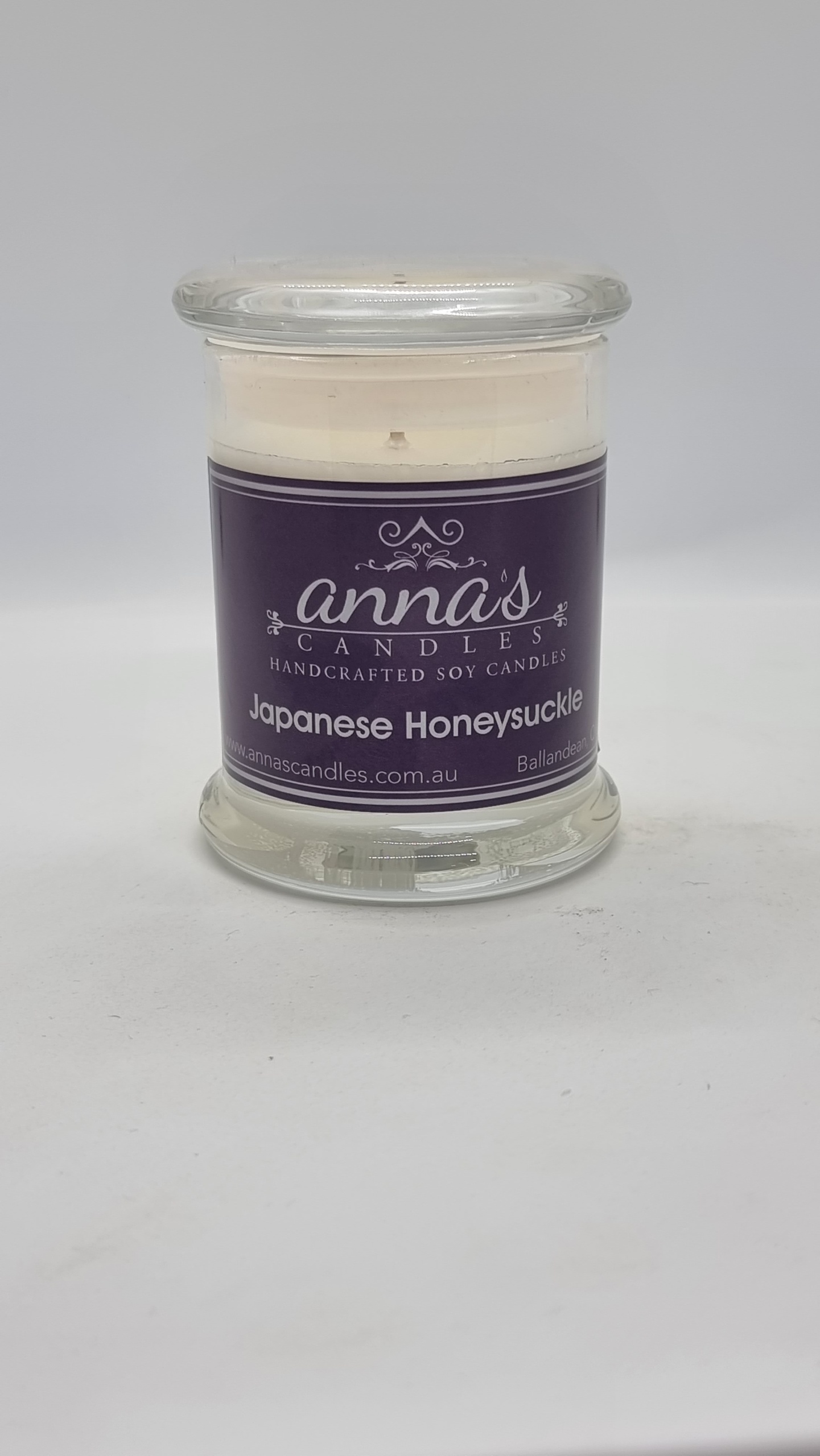 Japanese Honeysuckle Candle Jar High Quality Hand Crafted Soy Candles QLD