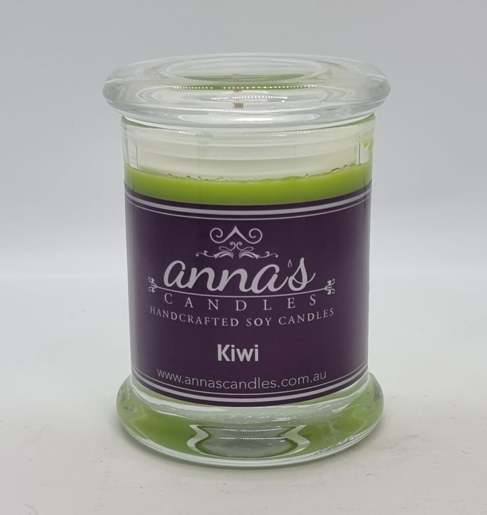 Kiwi Candle Jar High Quality Hand Crafted Soy Candles QLD