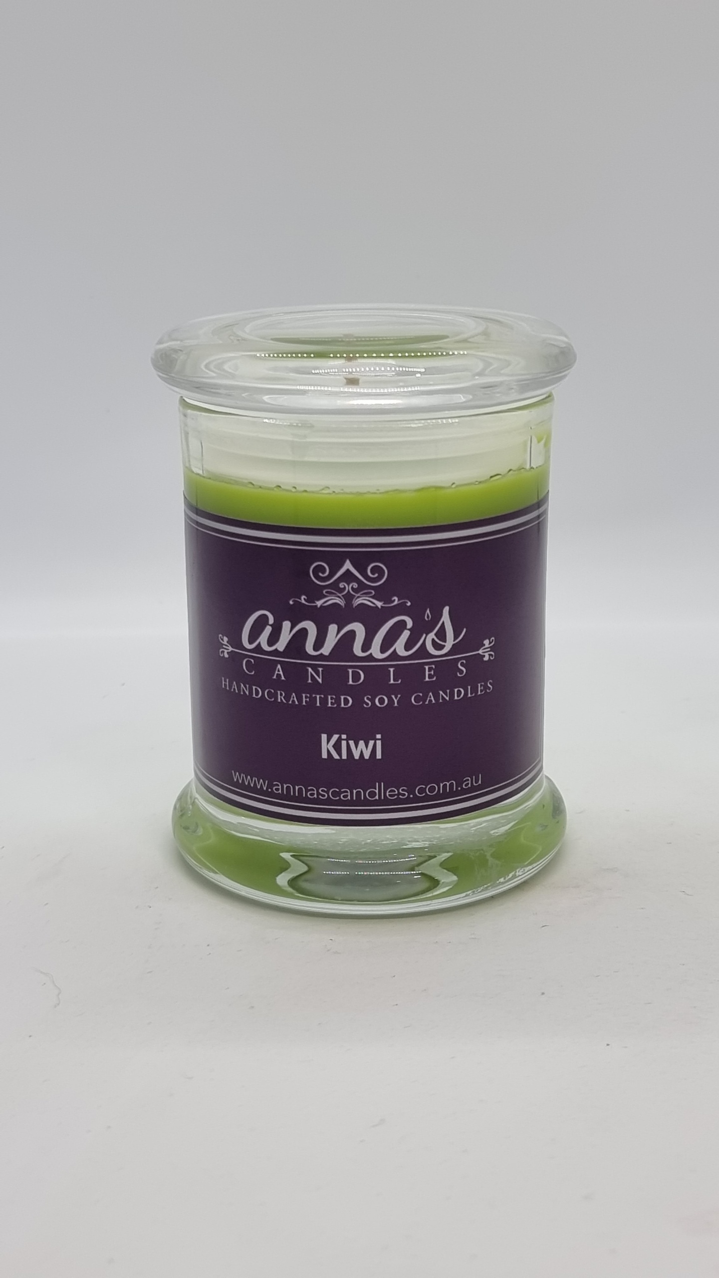 Kiwi Candle Jar High Quality Hand Crafted Soy Candles QLD