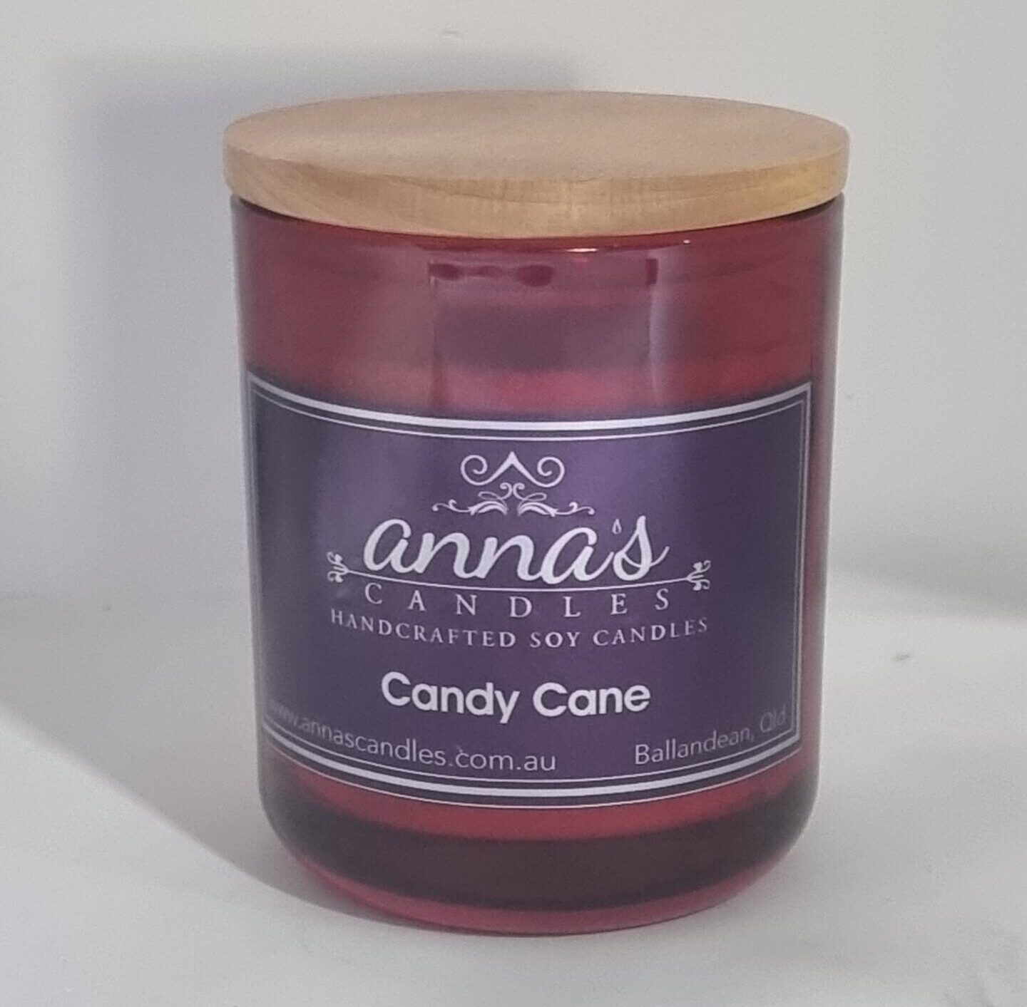 CANDY CANE 285GM CANDLE JAR