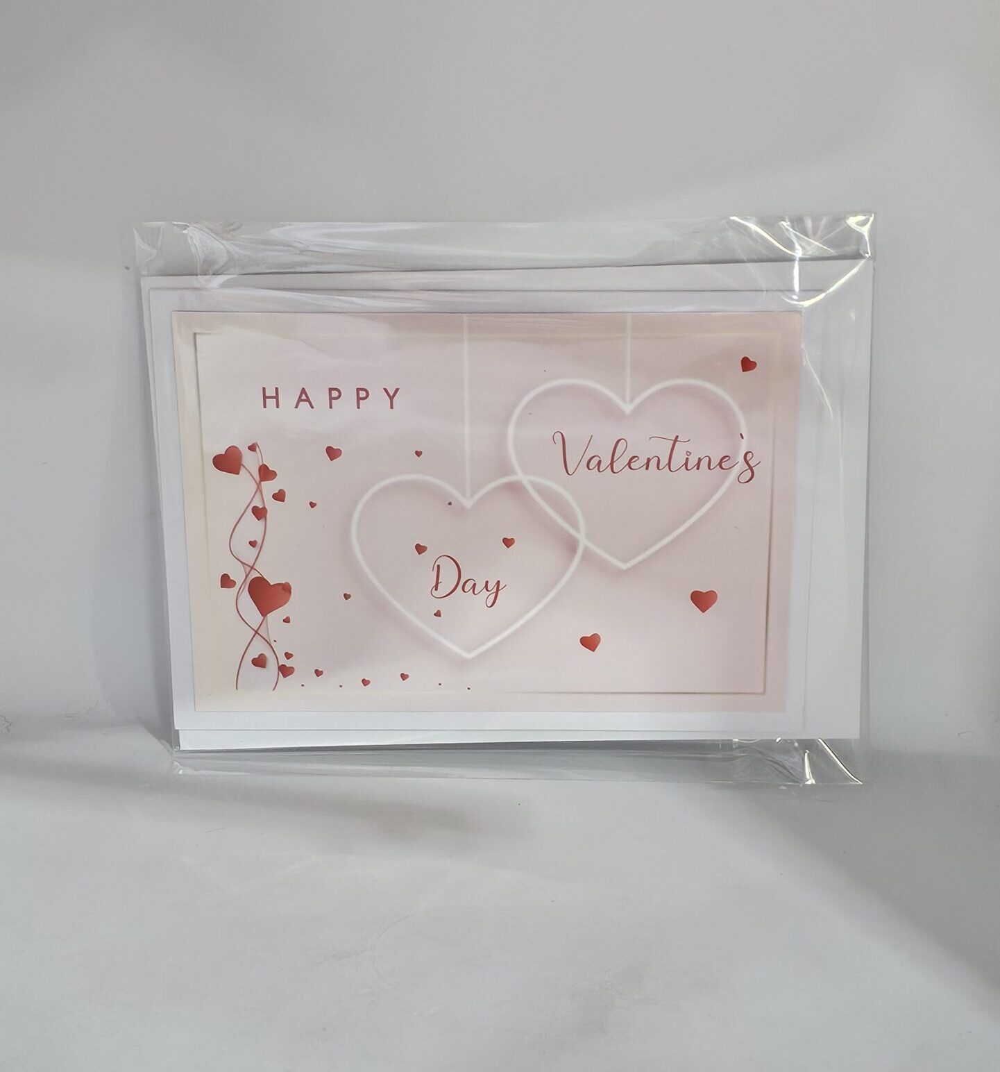 VALENTINE’S DAY 2 HANGING HEARTS GIFT CARD