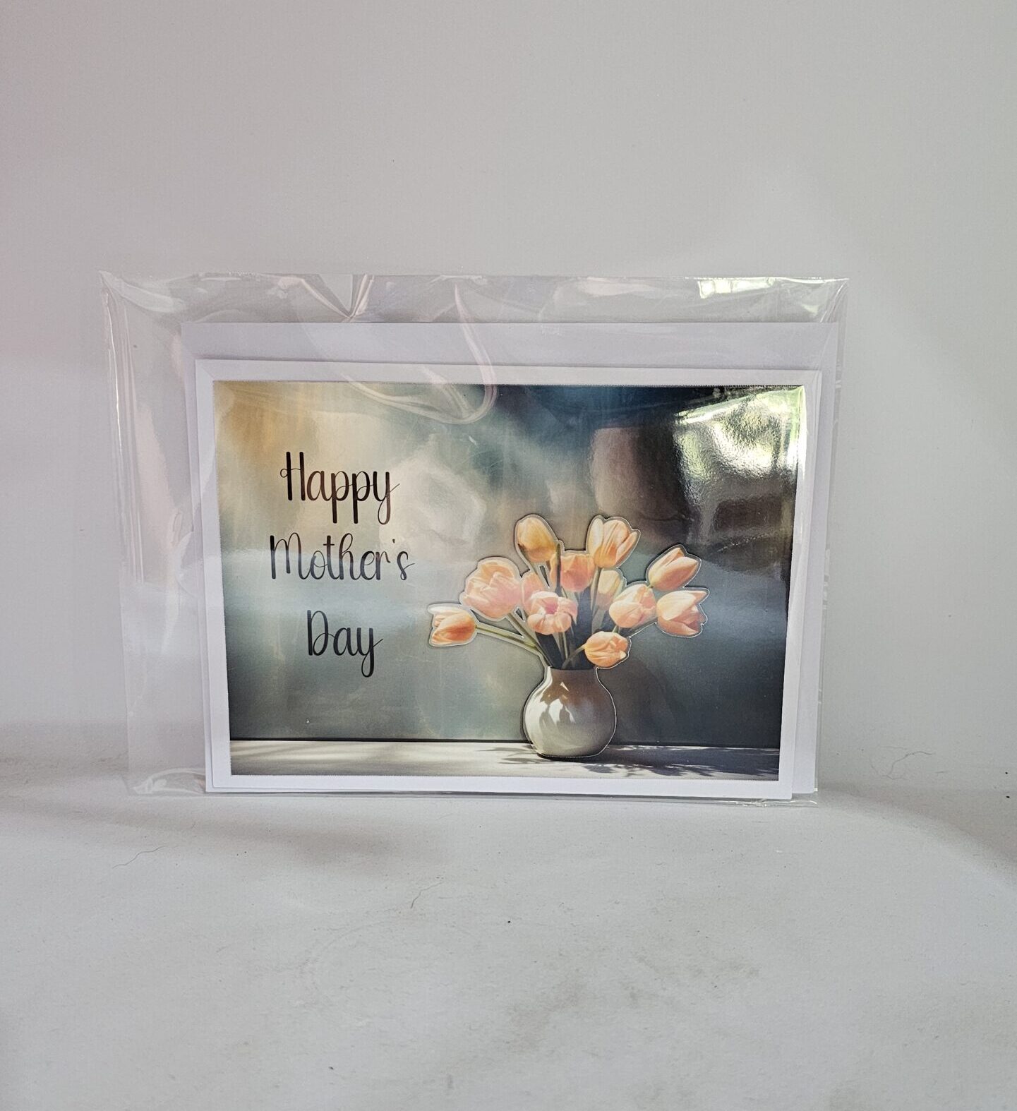 VASE WITH YELLOW FLOWERS- MOTHER’S DAY CARD