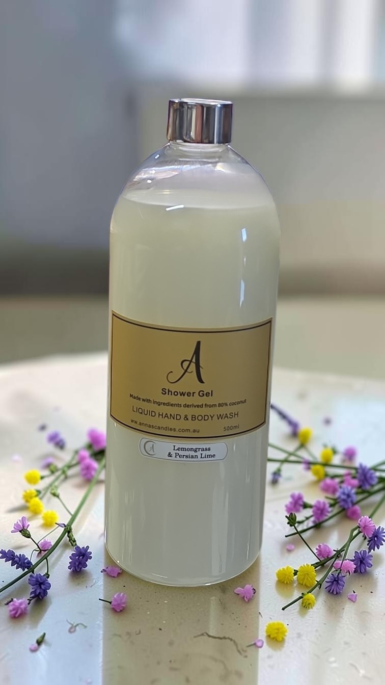 500ml & 1Litre Goats Milk Hand & Body Wash refill